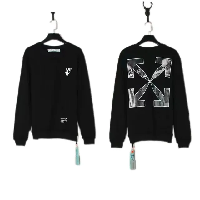 Off-White Crewneck Sweatshirt Arrow Print