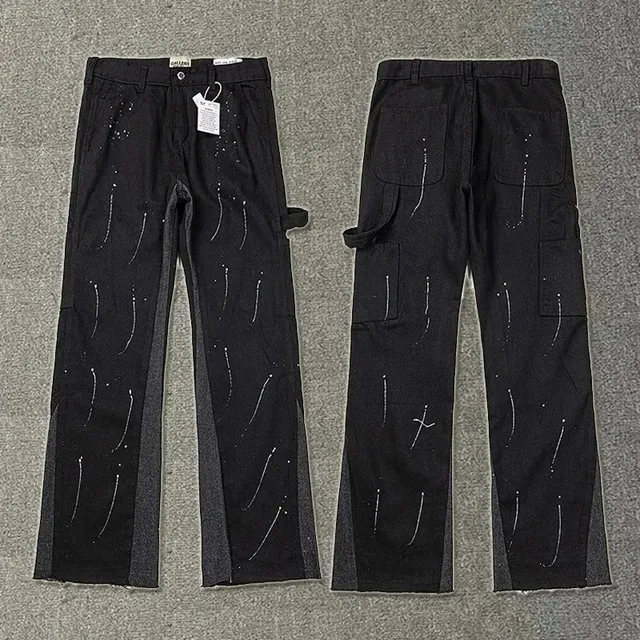 Gallery Dept. Cargo Trousers Paint Splatter