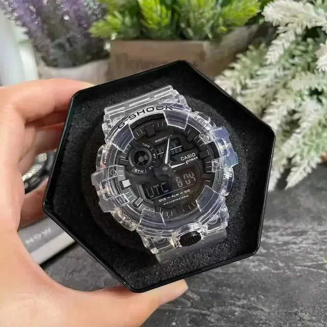 Casio G-Shock Clear Case Black Dial