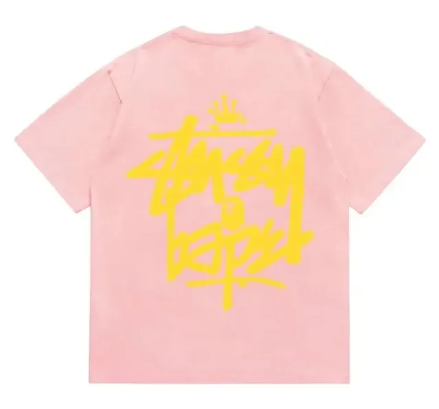 Stüssy Graphic Tee Crown Logo Print