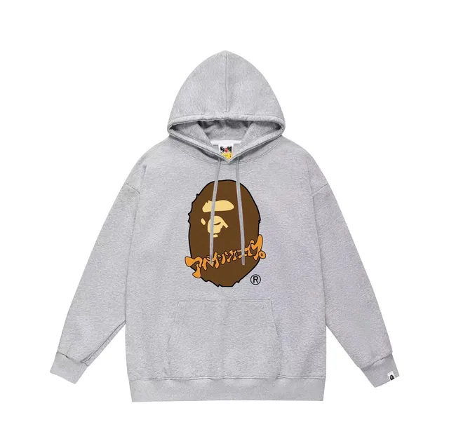 BAPE Shark Hoodie Brown Ape Head