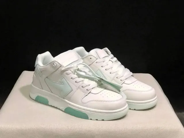 Off-White Industrial Mint Green Accents
