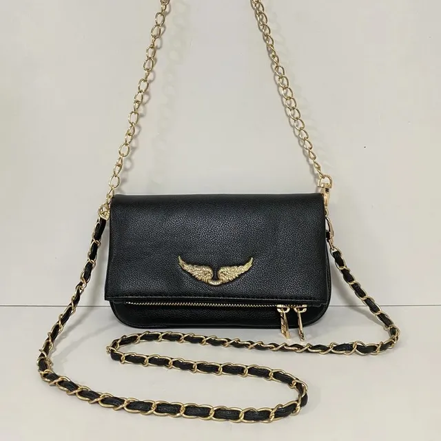 Chrome Hearts Wing Logo Crossbody Gold Wing Hardware