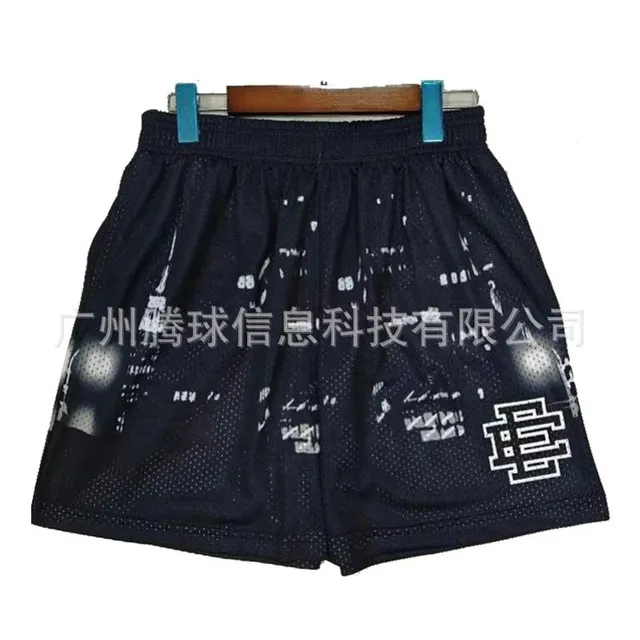 Eric Emanuel Mesh Shorts City Print