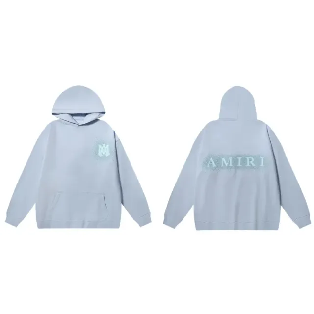Amiri Hooded Sweatshirt Spray Logo