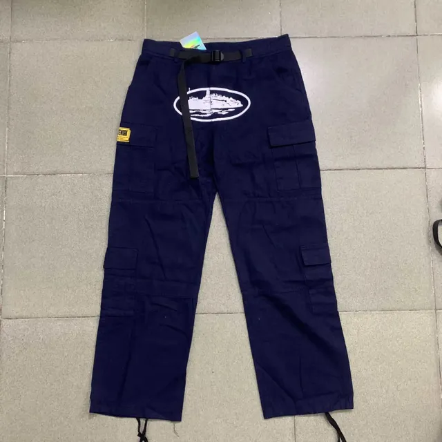 Corteiz Cargo Pants Island Logo