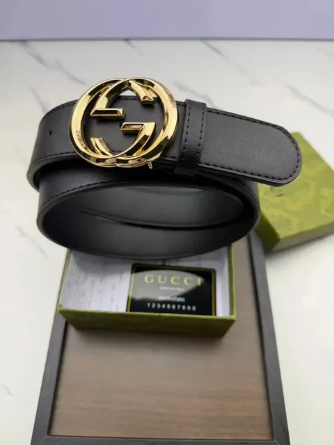 Gucci Horsebit Belt Gold Buckle