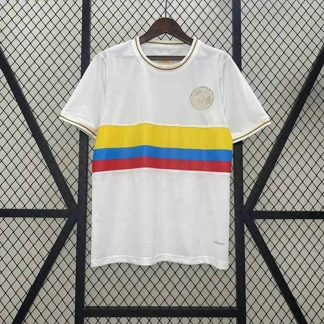 Colombia National Team Home Jersey Tricolor Stripe
