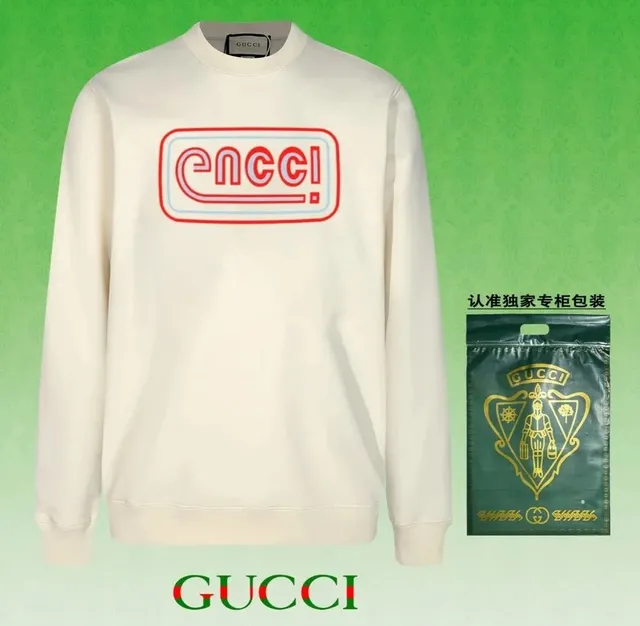 Gucci Crewneck Sweatshirt Encci Logo