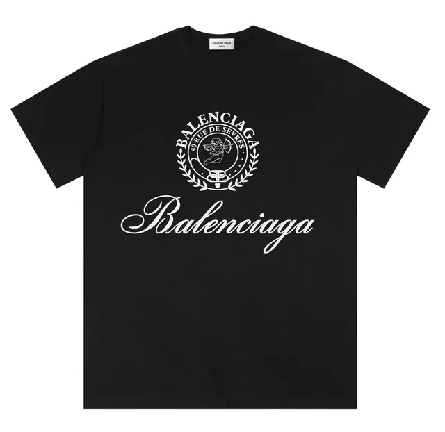 Balenciaga Logo T-Shirt Cupid Crest