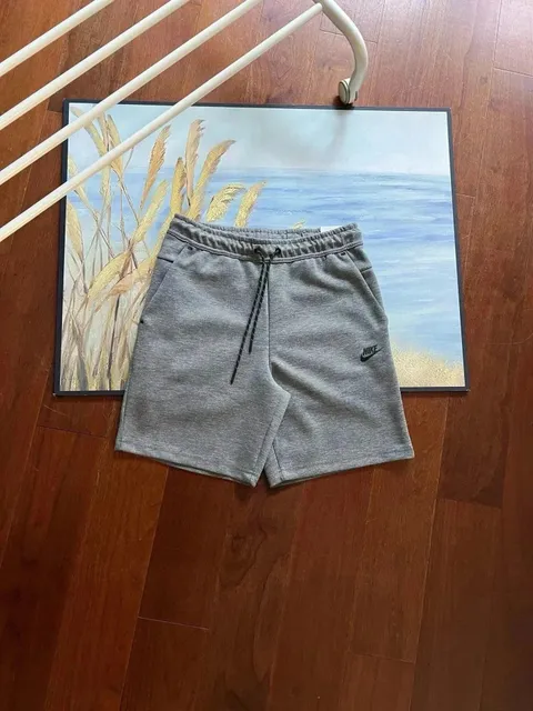 Nike Tech Fleece Shorts Heather Grey