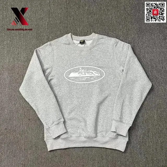 Crewneck Sweatshirt Yacht Print