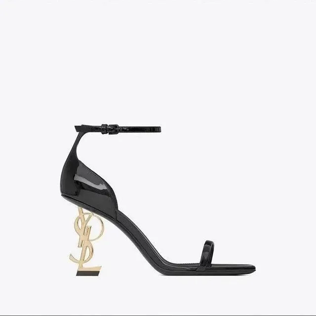 Saint Laurent Kate Sandal Patent Leather
