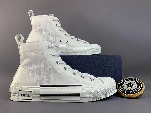 Dior B22 High-Top Monogram Canvas