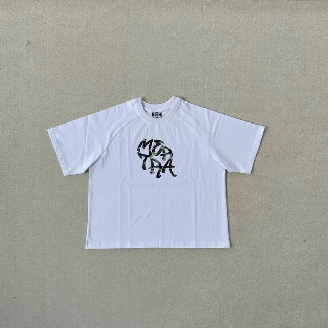 绿迷彩/白