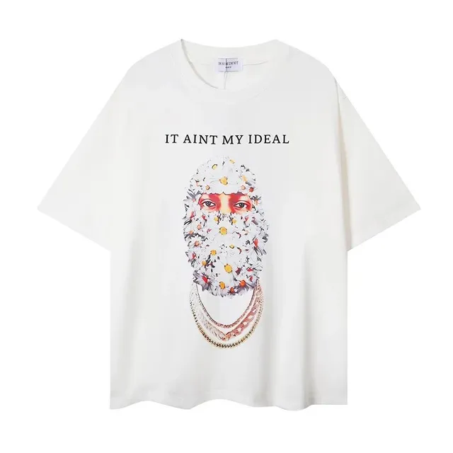 Saint Laurent Graphic Tee It Ain't My Ideal Print