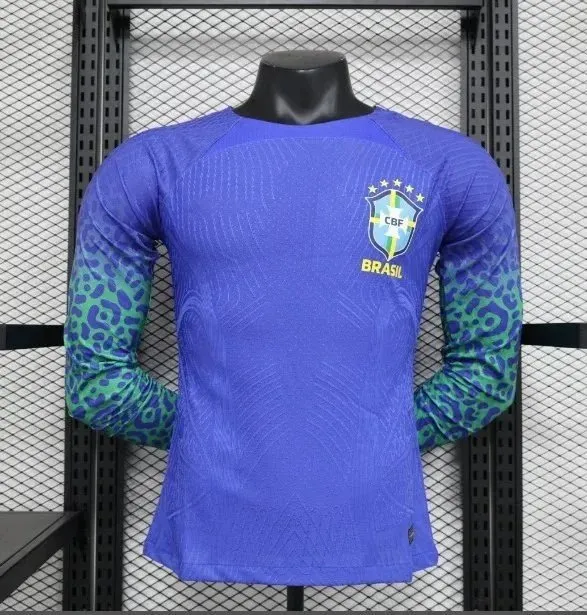 Nike Brazil National Team Long-Sleeve Jersey 2024 Home
