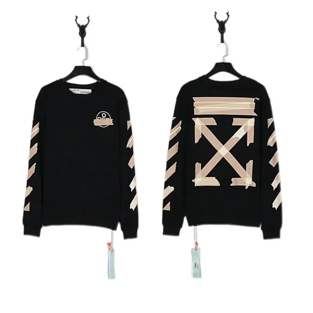 Off-White Crewneck Sweatshirt Industrial Tape