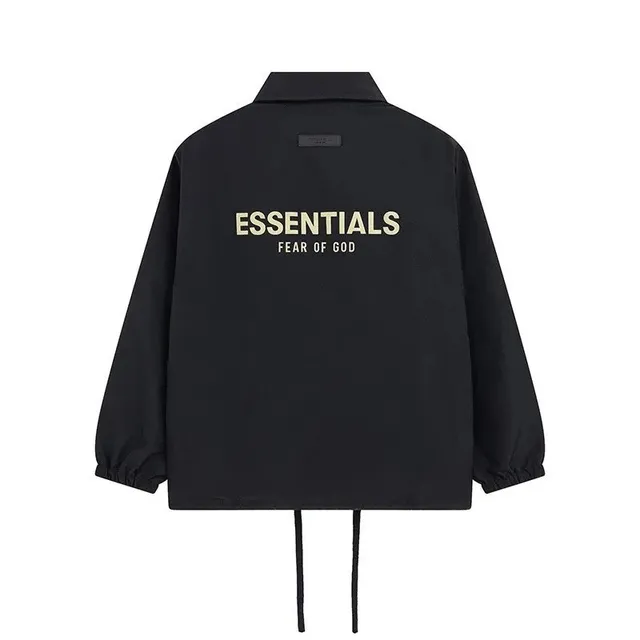 Fear of God Essentials × Fear of God Coach Jacket Essentials Logo