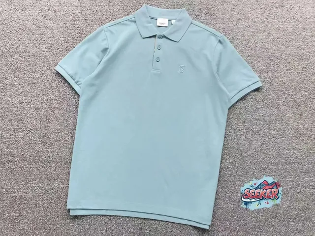 Burberry Polo Shirt Monogram Embroidery