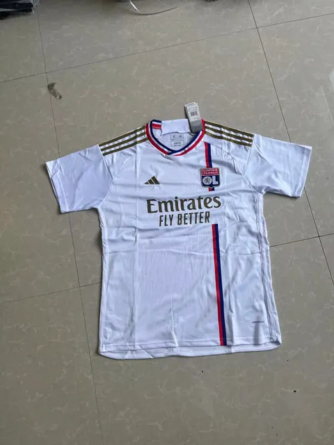 Adidas Olympique Lyonnais Home Jersey Emirates Fly Better