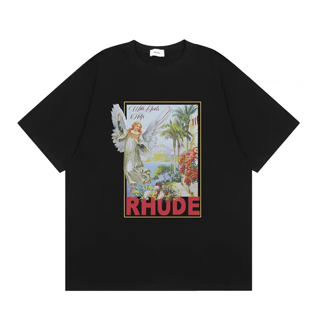 Rhude Graphic Tee Angel Print