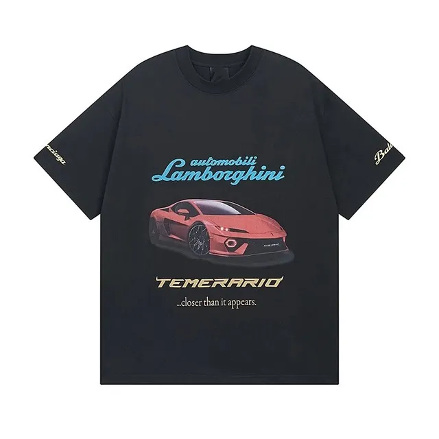 Balenciaga Lamborghini Tee Temerario Graphic