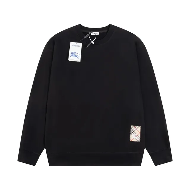 Burberry Crewneck Sweatshirt Check Patch