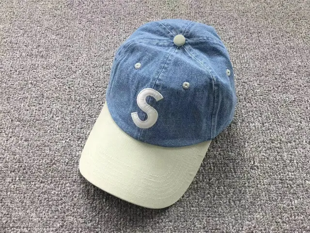 Supreme Box Logo Cap Denim Two-Tone