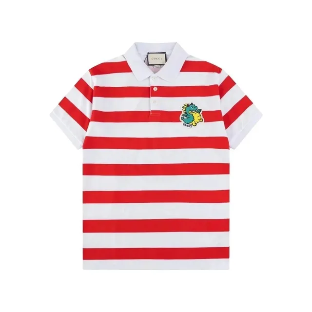 Gucci Polo Shirt Dragon Embroidery
