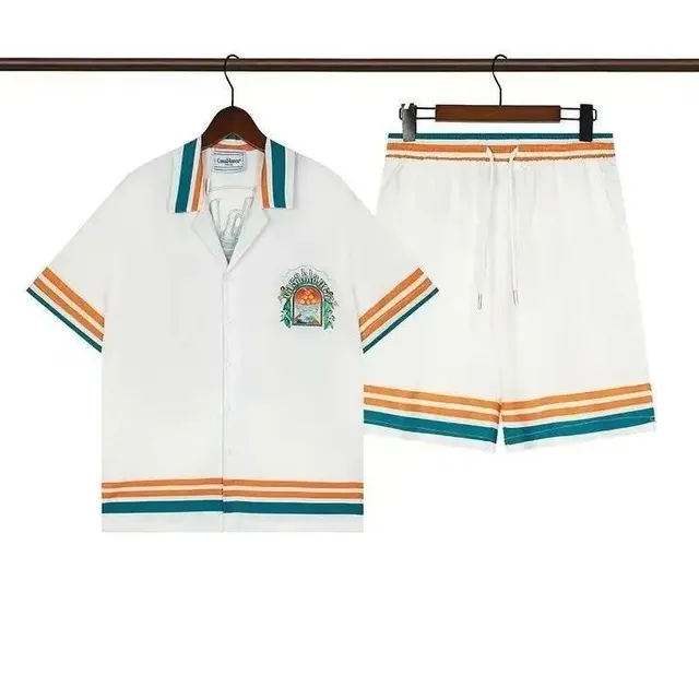 Casablanca Tennis Club Set Miami Stripe