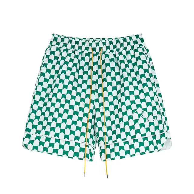 Rhude Checkered Shorts