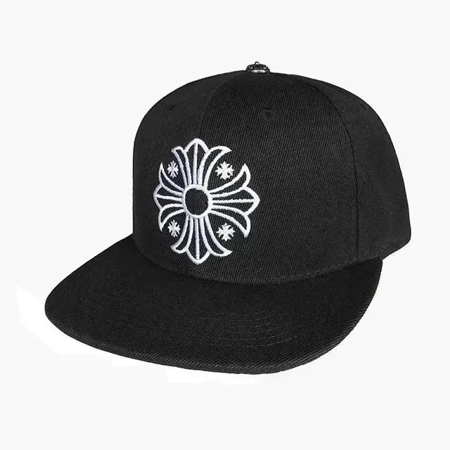 Chrome Hearts Snapback Cap Cross Logo Embroidery