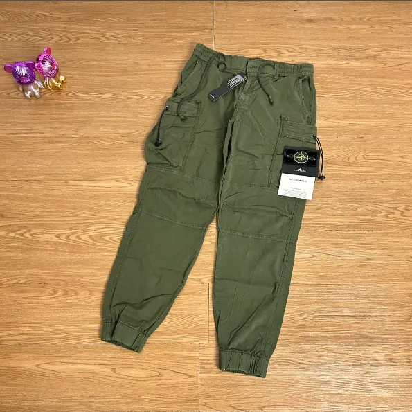 Stone Island Cargo Joggers Olive Green