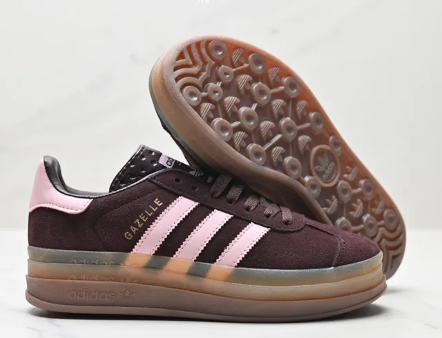 Adidas Gazelle Burgundy Pink Gum
