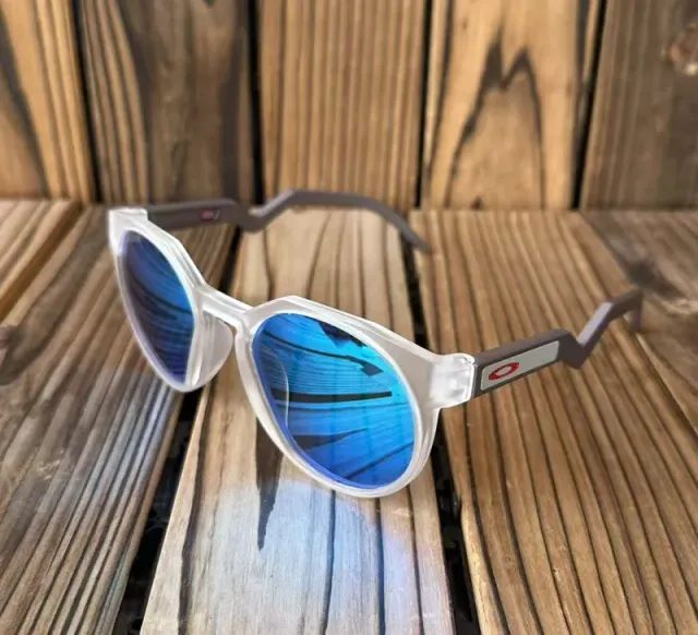 Oakley Frogskins Clear Frame Blue Iridium