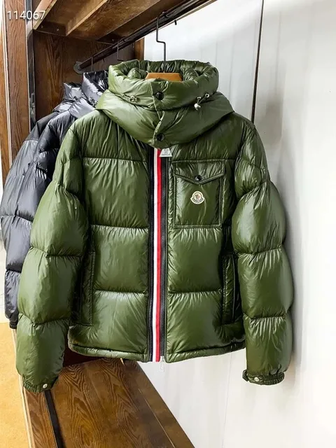 Moncler Puffer Jacket Olive Green