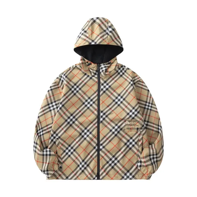 Burberry Check Hooded Jacket Classic Nova Check