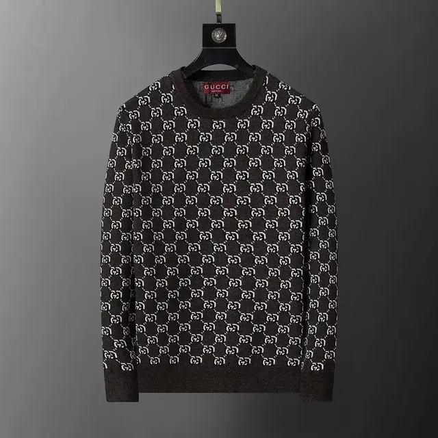 Gucci GG Monogram Knit Sweater All-Over Logo