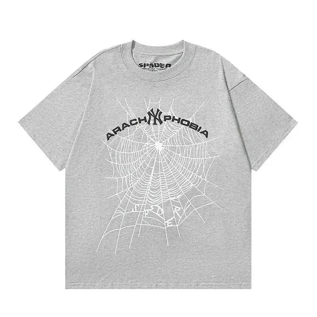 Sp5der Spider Web Tee Arachnophobia Print