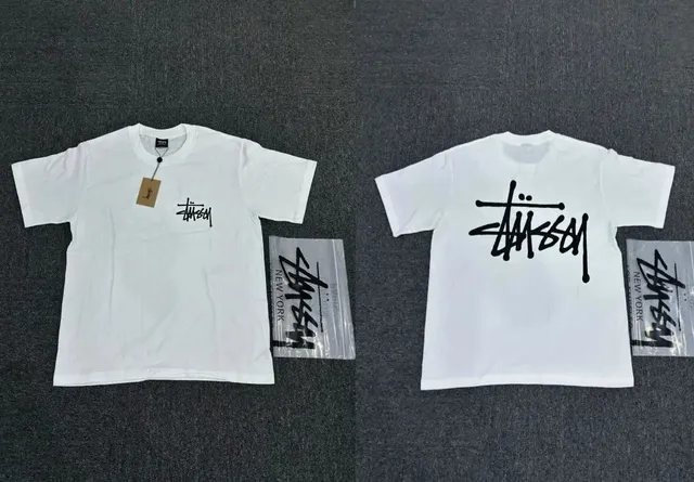 Stüssy T-Shirt Logo Print
