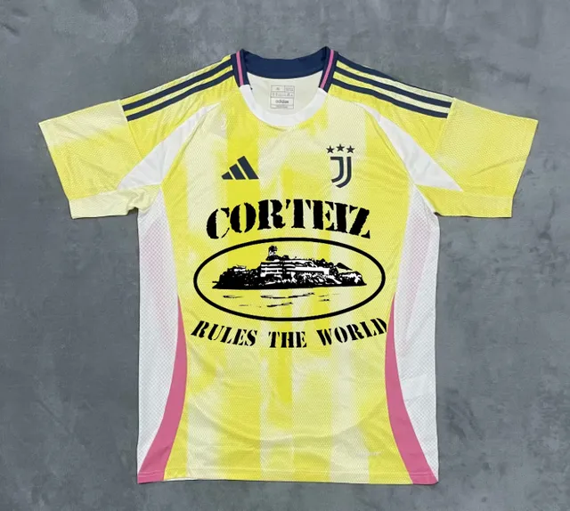 Juventus Third Jersey Corteiz x Adidas Collaboration