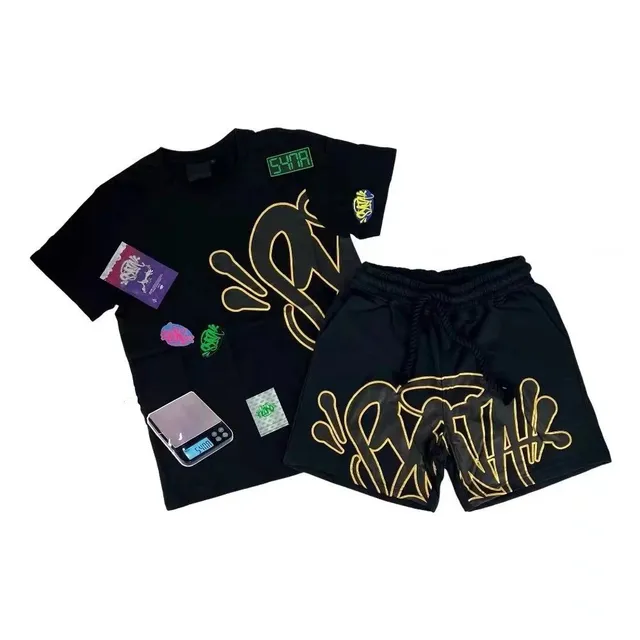 Syna World Shorts Set Graffiti Logo