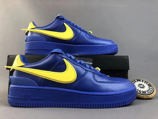 Nike Air Force 1 Low Royal Blue Yellow