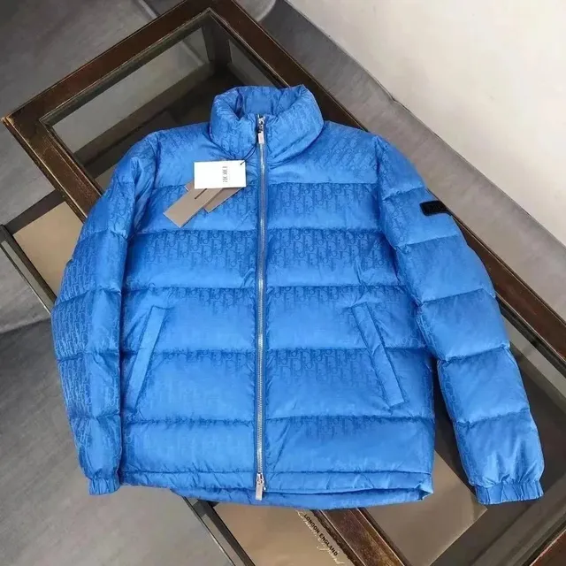 Dior Puffer Jacket Oblique Logo