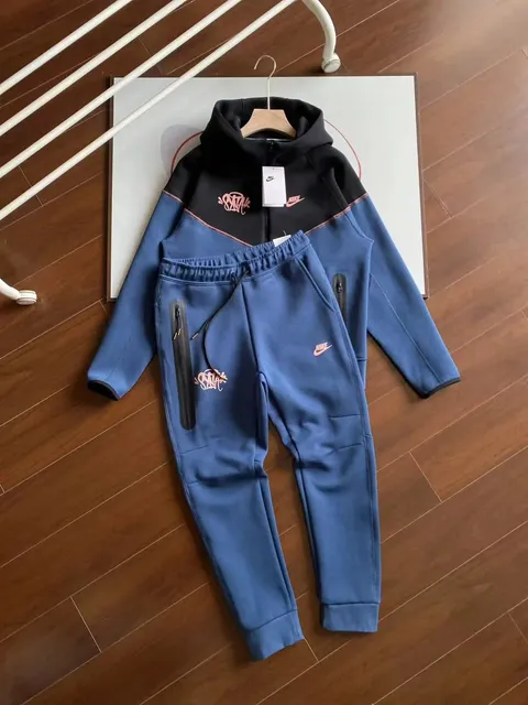 Nike Tech Fleece Hoodie and Joggers Off-White Collaboration