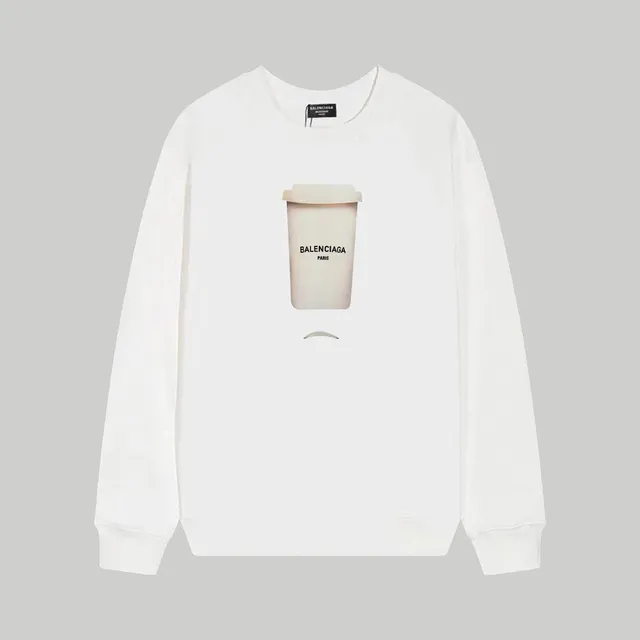 Balenciaga hoodies sweatshirts Coffee Cup Print