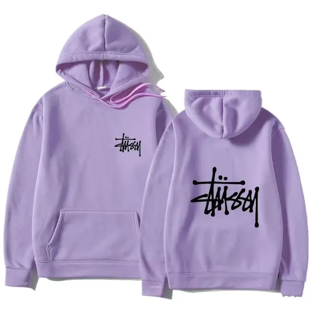 Stüssy Hoodie Logo Print