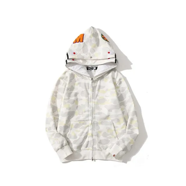 BAPE Shark Hoodie Camouflage