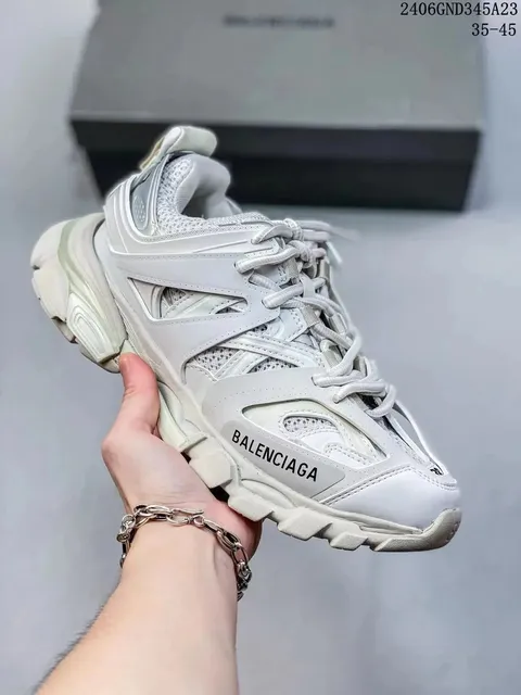 Balenciaga Triple S White Grey